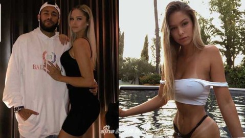 绿茵场外的阳光：内马尔牵手西班牙新星诺亚·桑斯，巴塞罗那甜蜜约会