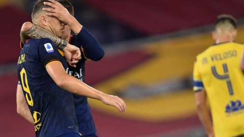 永恒之城的波黑巨塔：哲科加冕罗马队史外籍射手王