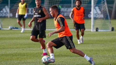 皇马夏训开启 阿扎尔首秀星光熠熠