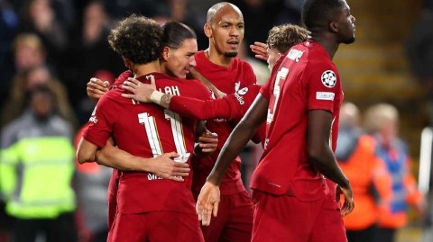 欧冠烽火利物浦力克那不勒斯 萨拉赫努涅斯破门定乾坤