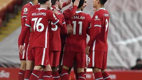 安菲尔德之夜：利物浦四球狂胜狼队，萨拉赫闪耀传射