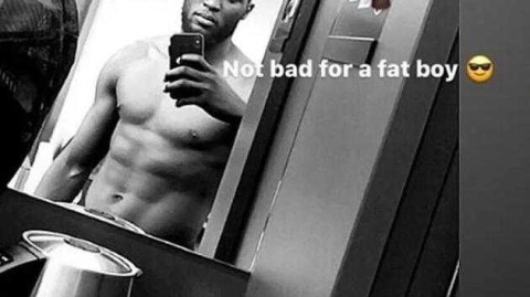 卢卡库的“甜蜜烦恼”：自嘲减肥成功，却练就了一双“恐怖”大腿