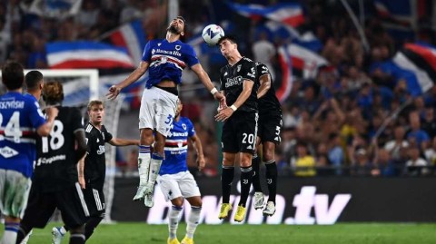 尤文图斯激战桑普多利亚互交白卷