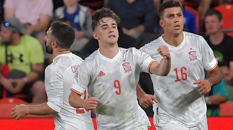 欧国联激战捷克主场两度领先西班牙补时绝平