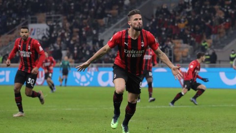 圣西罗逆转之夜 吉鲁头槌定军心 米兰加时擒热那亚晋级意大利杯八强