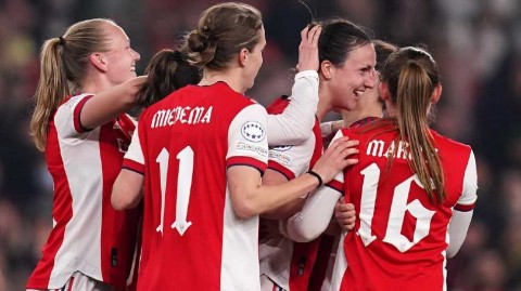 女足欧冠四分之一决赛鏖兵 阿森纳绝平沃尔夫斯堡