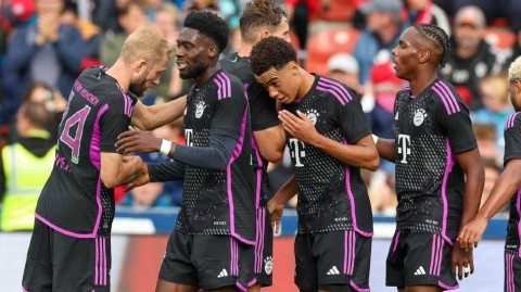 绿茵交锋慕尼黑四球定乾坤 友谊之战莱默尔破门展锋芒