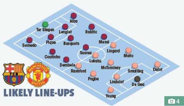 诺坎普的国王梅西目光如炬凝视着前方，仿佛要用魔术般的左脚在老特拉福德写下新的传奇诗篇。