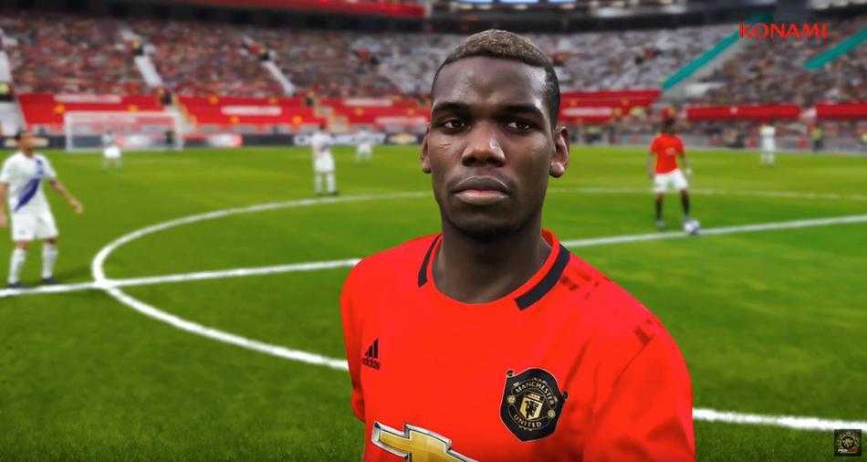 虚拟与现实交织，游戏中的博格巴动作潇洒，完美复刻了他在中场区域闲庭信步般的控球与调度，尽显顶级球星风范。