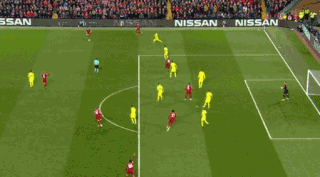 维纳尔杜姆头槌建功，他在前点小禁区内抢点头球，皮球狠狠砸入网窝，3-0瞬间点燃安菲尔德激情