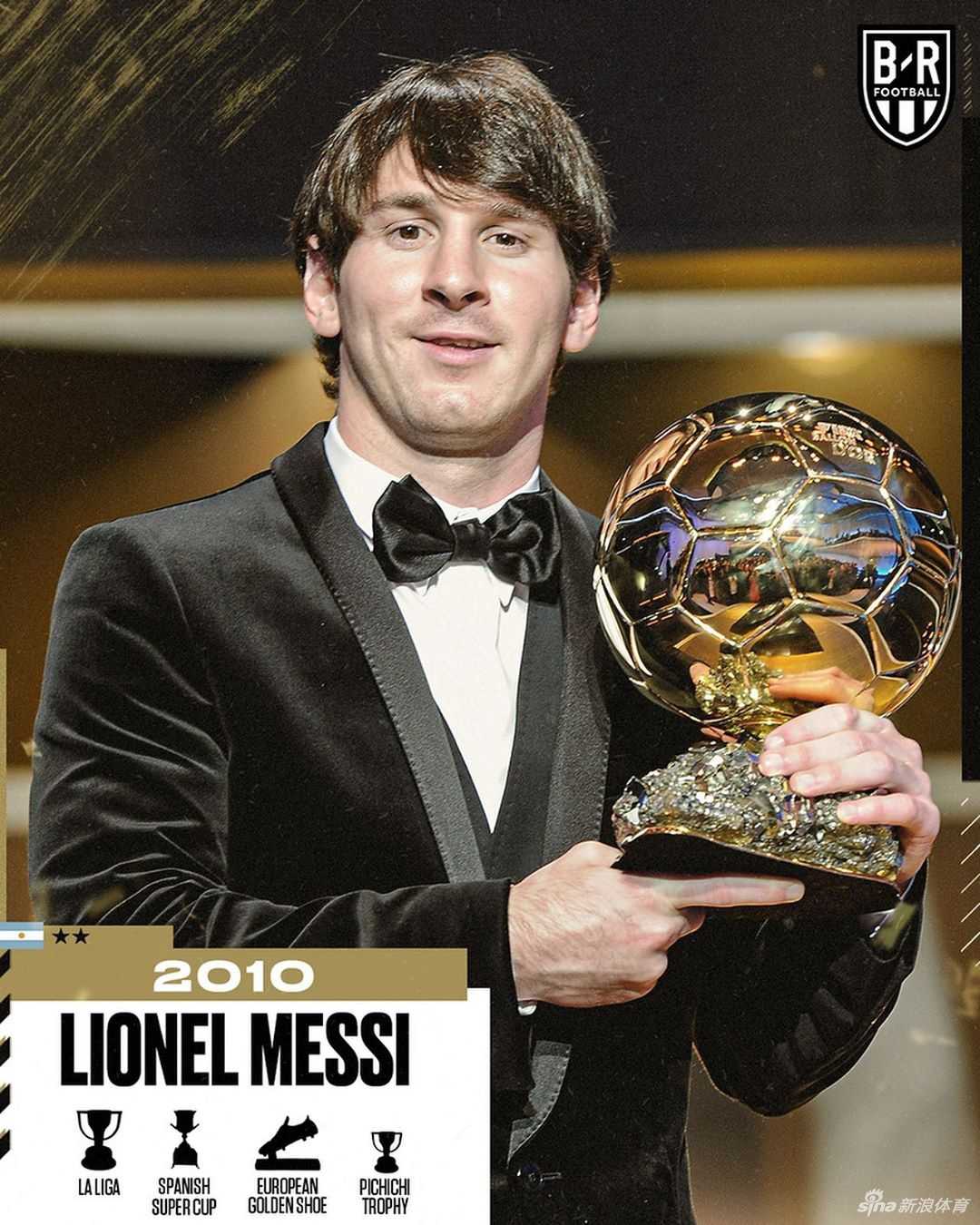 C罗手捧金球奖杯，神情坚毅霸气，展现其永不服输的王者风范